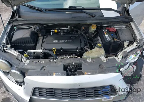 2012 Chevrolet Sonic 2Lt из США, поврежденный, VIN 1G1JC5SH2C4143923